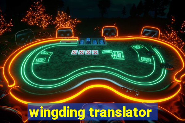 wingding translator